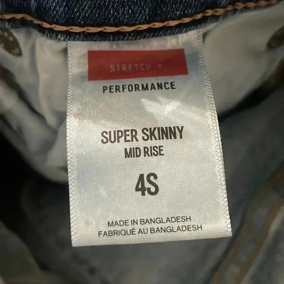 Express Stretch + Performance Super Skinny Mid Rise 4S - Picture 10 of 10